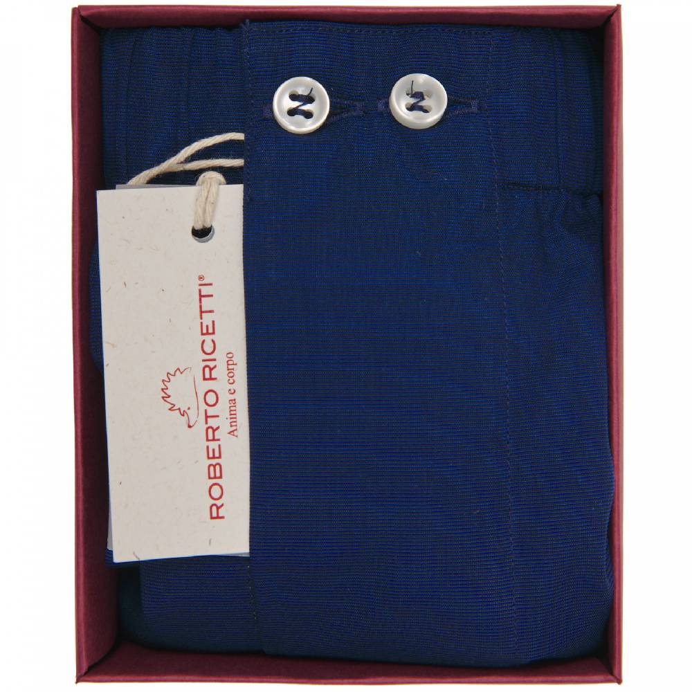 Roberto Ricetti BOXER UOMO CLASSIC - BLU