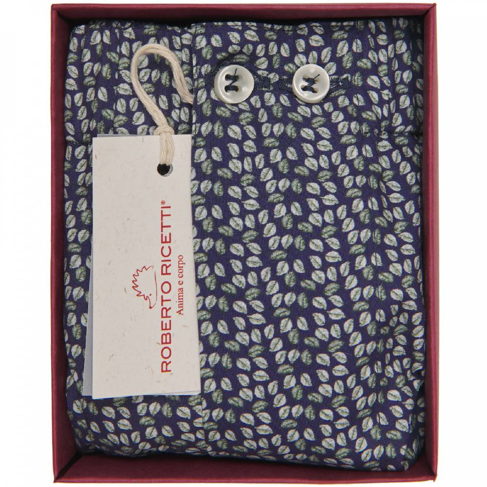 Roberto Ricetti BOXER UOMO CLASSIC - FOGLIA