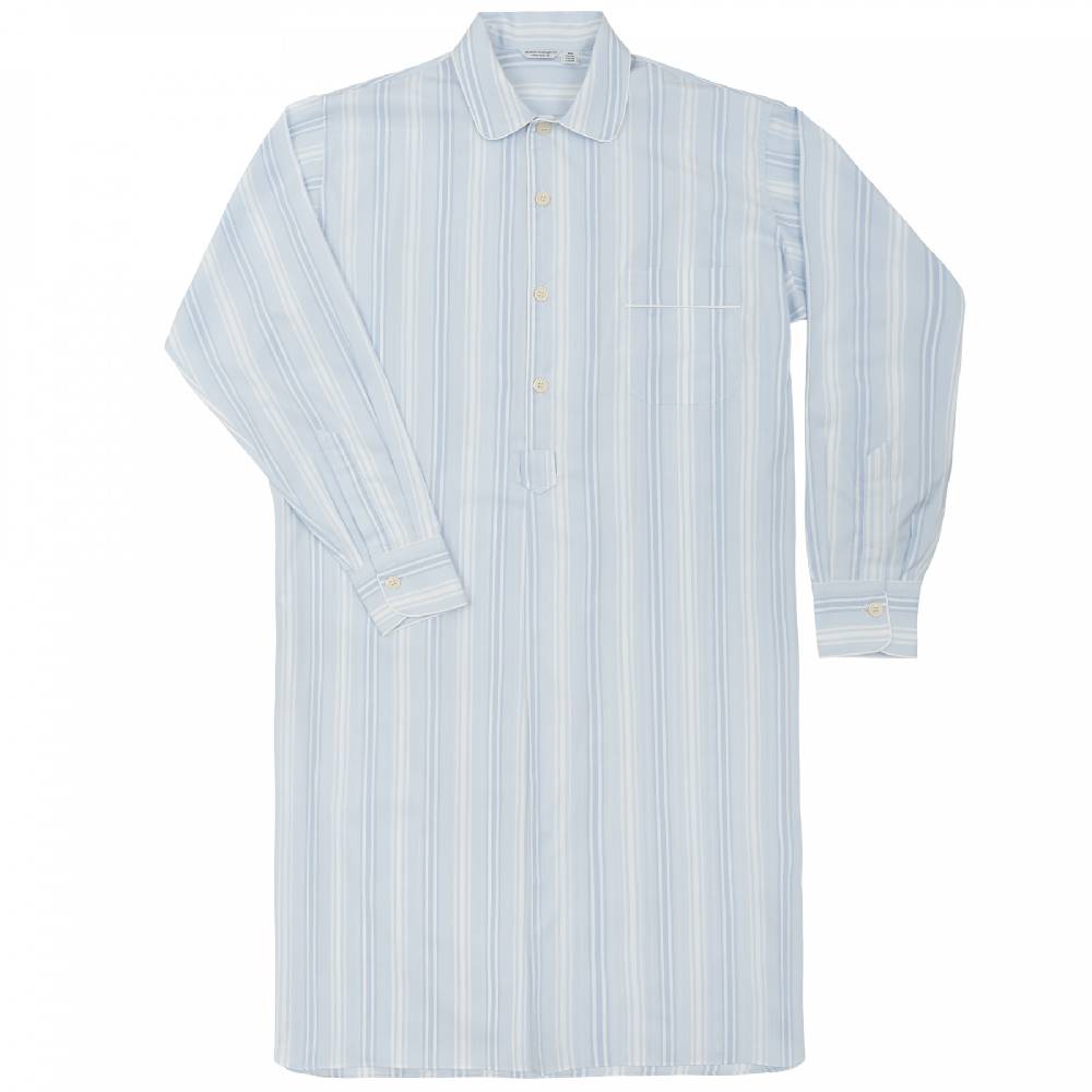 Roberto Ricetti CAMICIONE DA NOTTE - RIGA AZZURRA