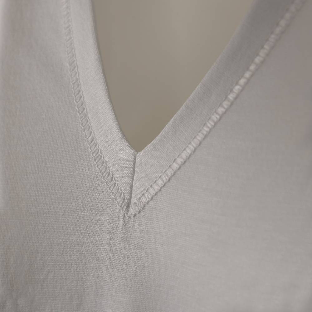 Roberto Ricetti MAGLIA SCOLLO A V - FILO DI SCOZIA