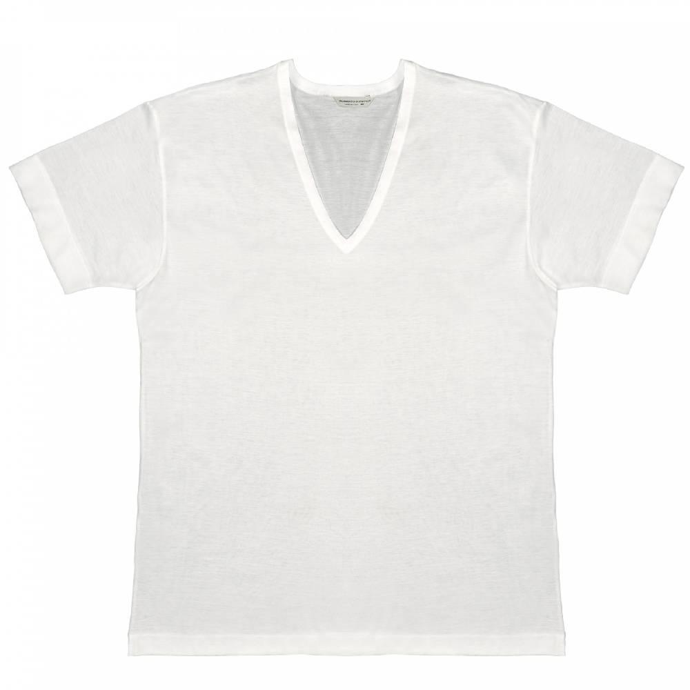 Roberto Ricetti MAGLIA SCOLLO A V - FILO DI SCOZIA