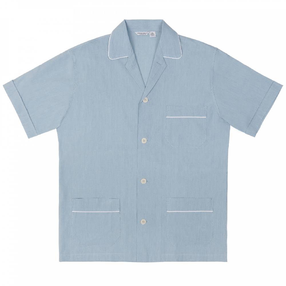 Roberto Ricetti PIGIAMA AME CORTO - CHAMBRAY