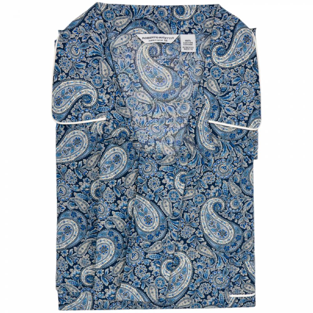 Roberto Ricetti PIGIAMA AME LUNGO - LIBERTY PAISLEY
