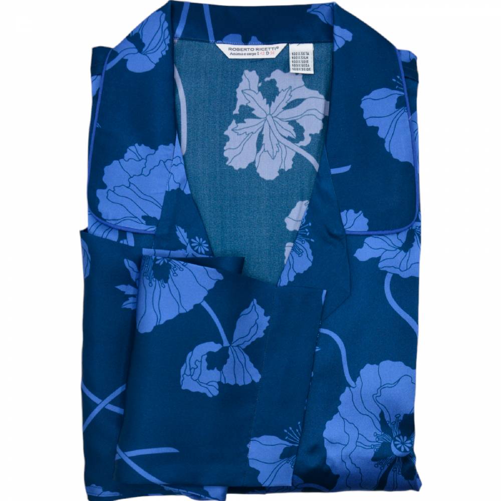 Roberto Ricetti PIGIAMA DONNA AMEDO - FIORI BLU