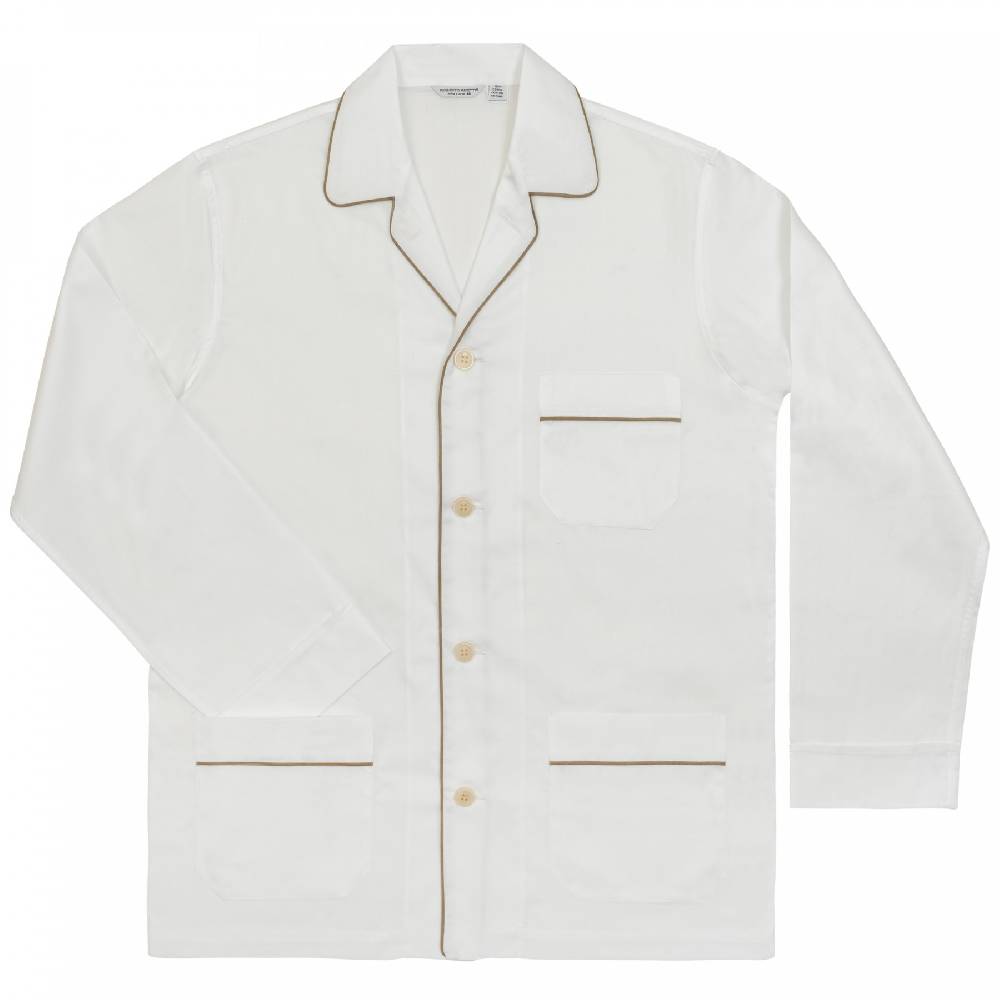 Roberto Ricetti PIGIAMA UOMO VENEZIA LUNGO - BIANCO