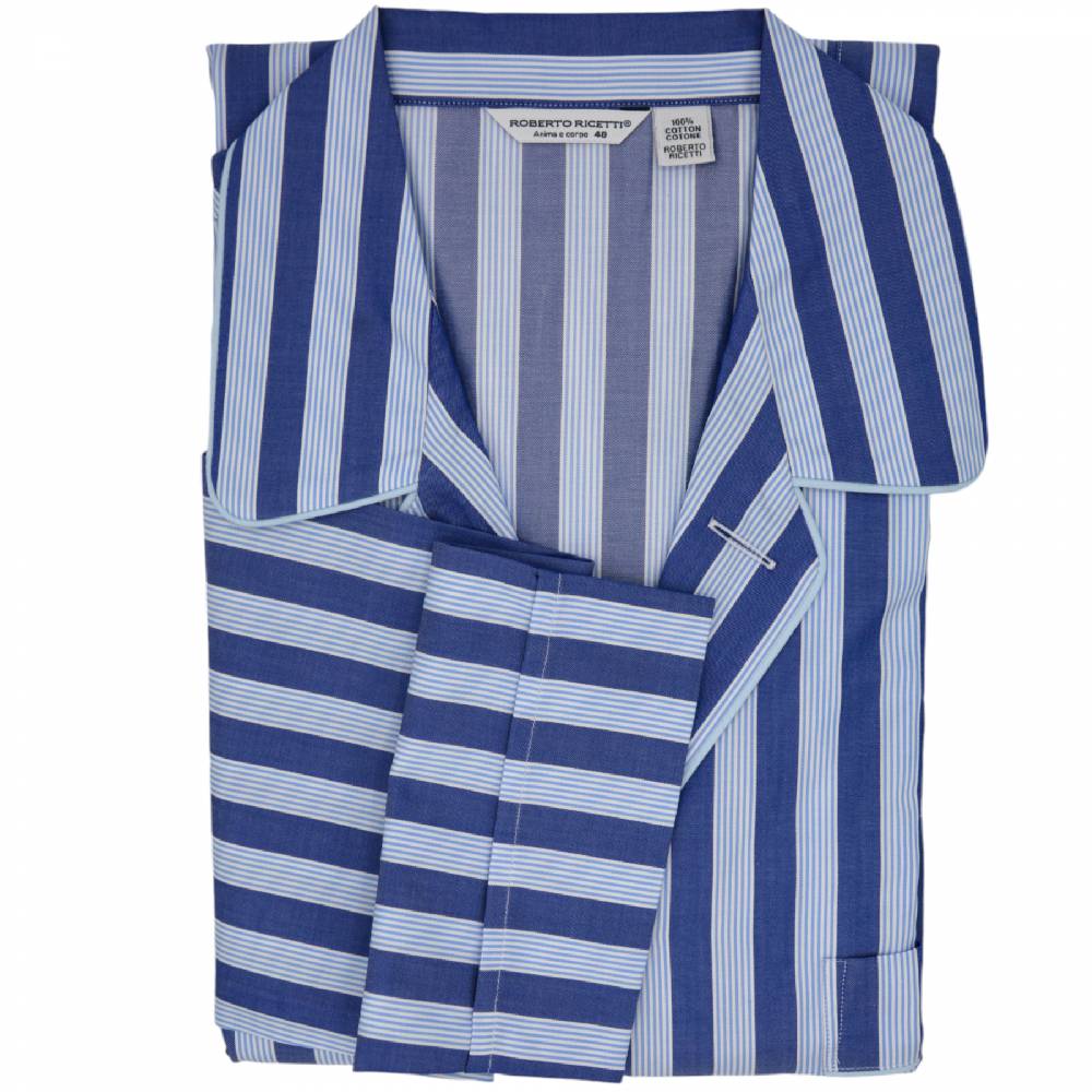 Roberto Ricetti PIGIAMA VENEZIA LUNGO- RIGHE