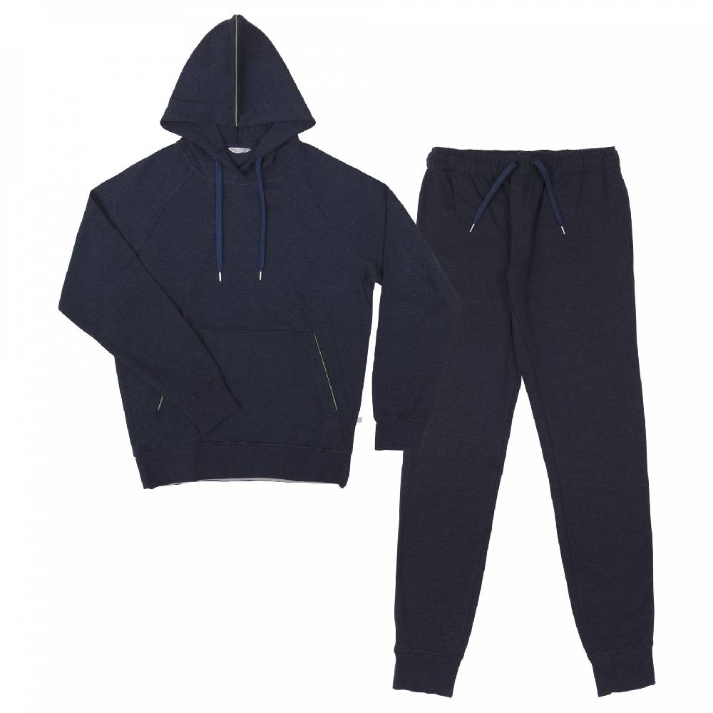 Roberto Ricetti TUTA RICCIO - BLU CON PROFILO VERDE