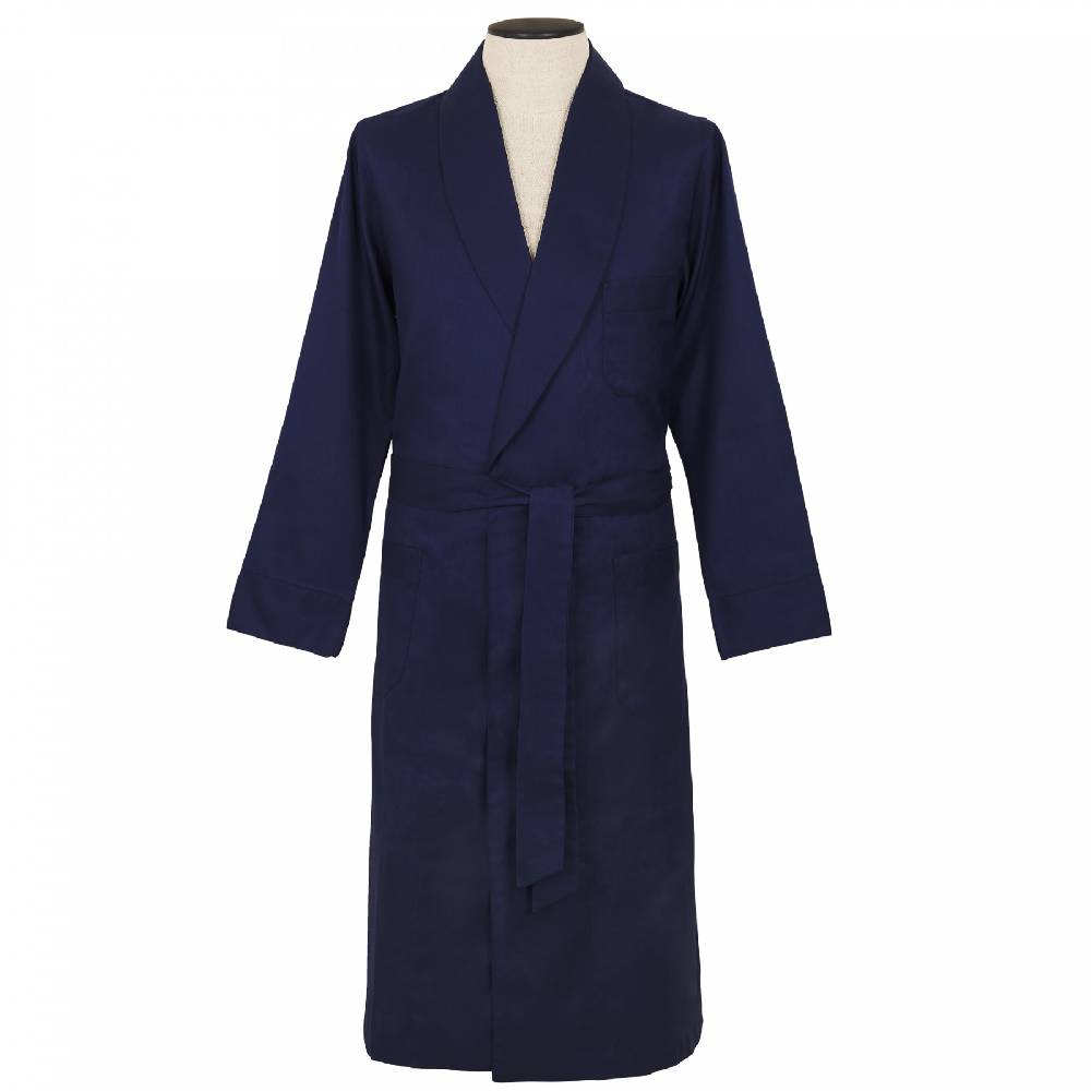 Roberto Ricetti VESTAGLIA UOMO LUNGA - COTONE BLU