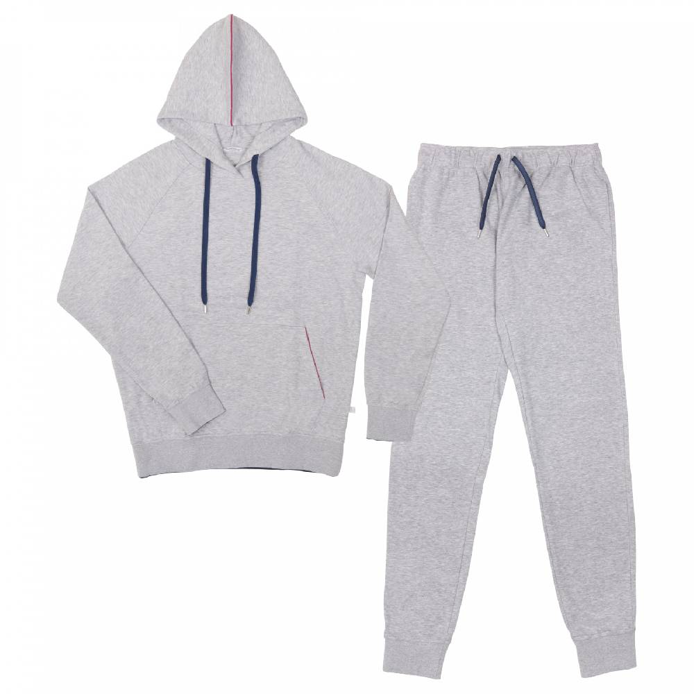 Roberto Ricetti TUTA RICCIO - GRIGIO CON PROFILO MAGENTA