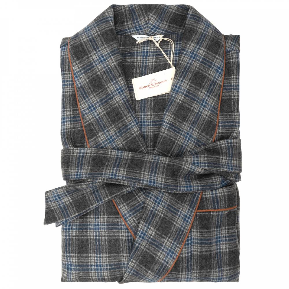 Roberto Ricetti VESTAGLIA UOMO LUNGA - LANA E CASHMERE