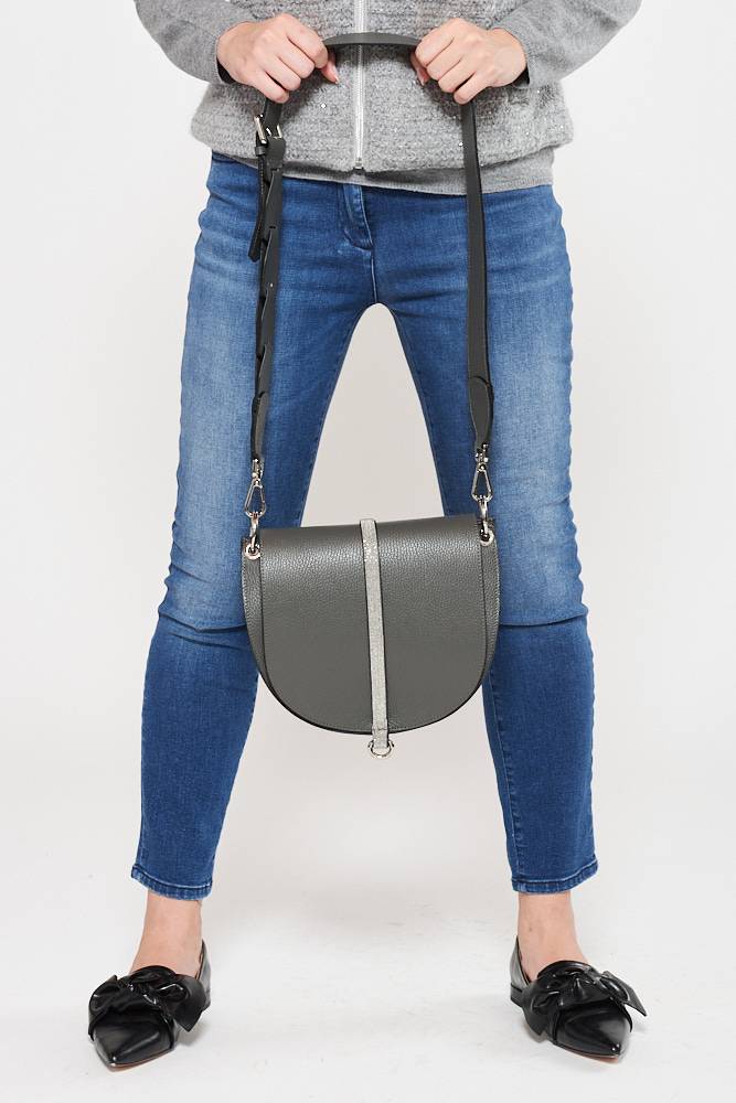 Rrocco Ragni Borsa In Pelle Con Monile