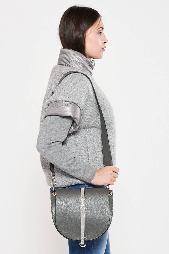 Rrocco Ragni Borsa In Pelle Con Monile