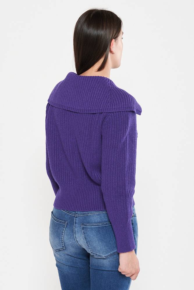 Rrocco Ragni Cardigan Con Maxi Risvolto