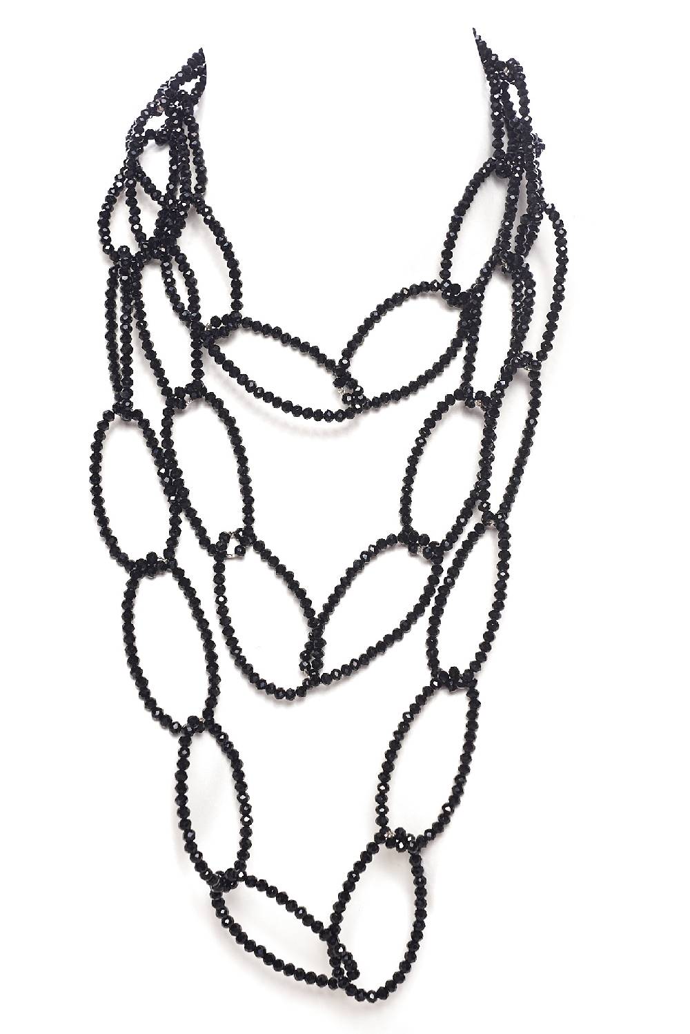 Rrocco Ragni Collana Con Cristalli