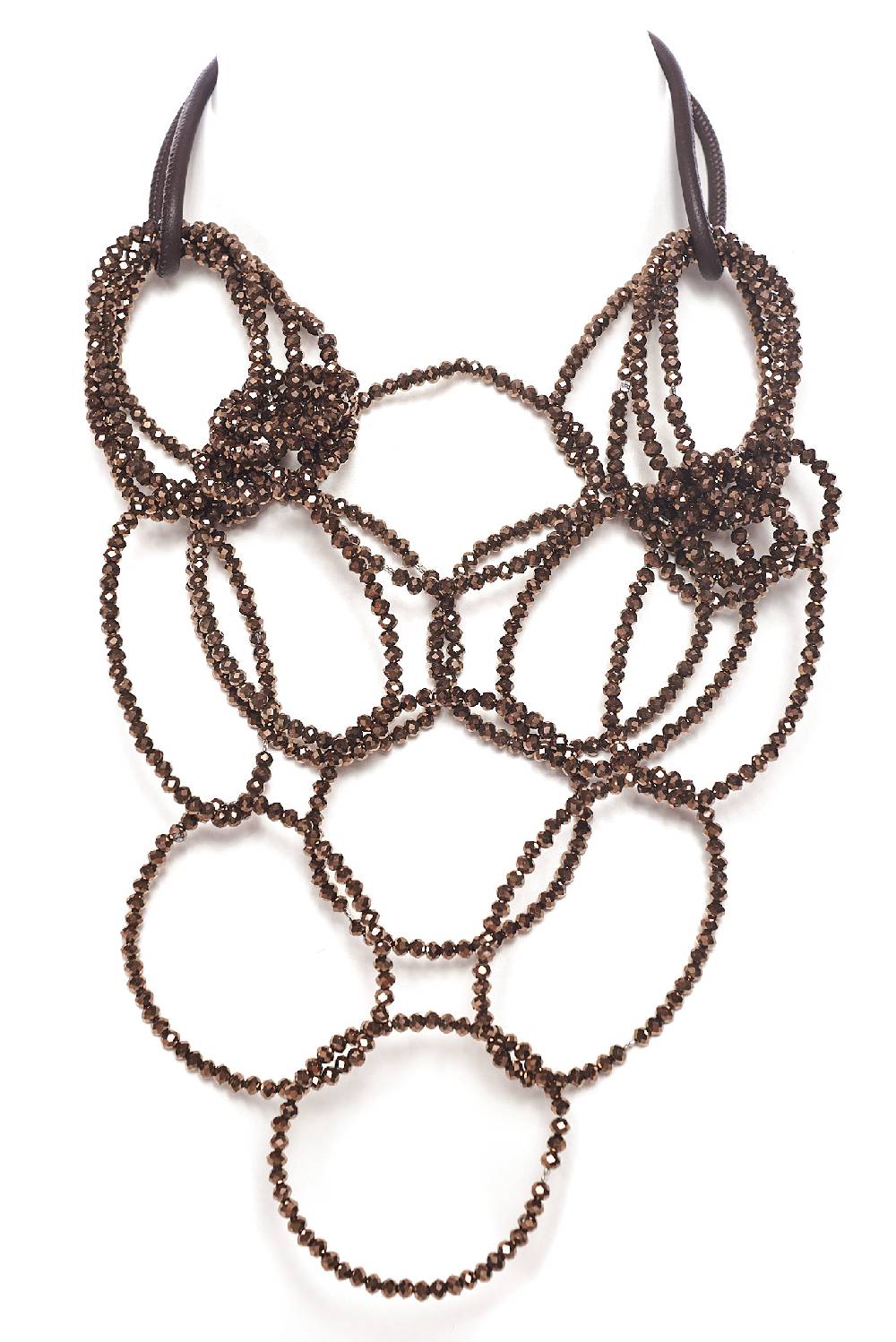 Rrocco Ragni Collana Con Cristalli