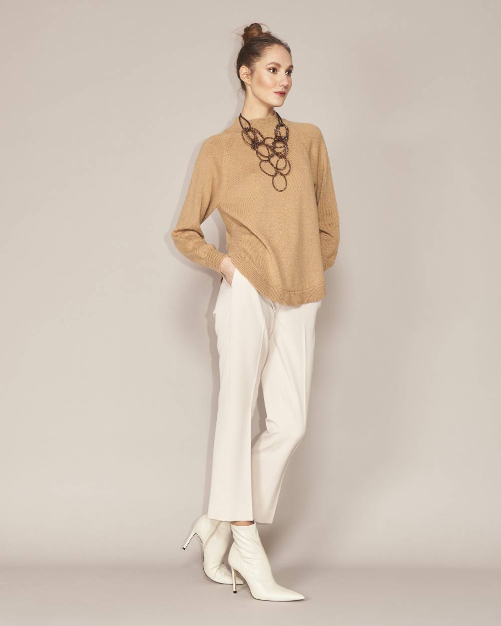 Rrocco Ragni Collana Con Cristalli