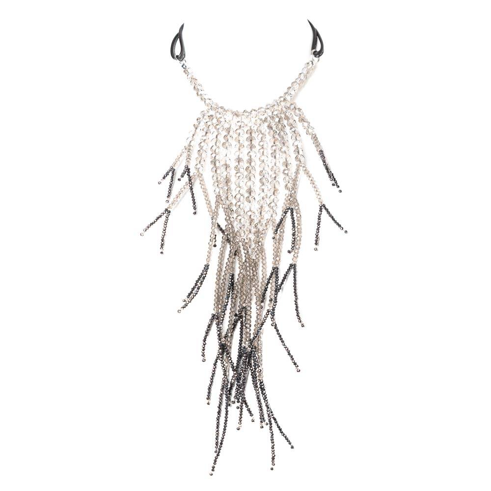 Rrocco Ragni Collana Con Cristalli