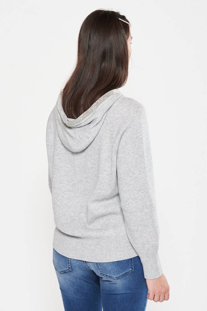 Rrocco Ragni Felpa Con Cappuccio E Monile