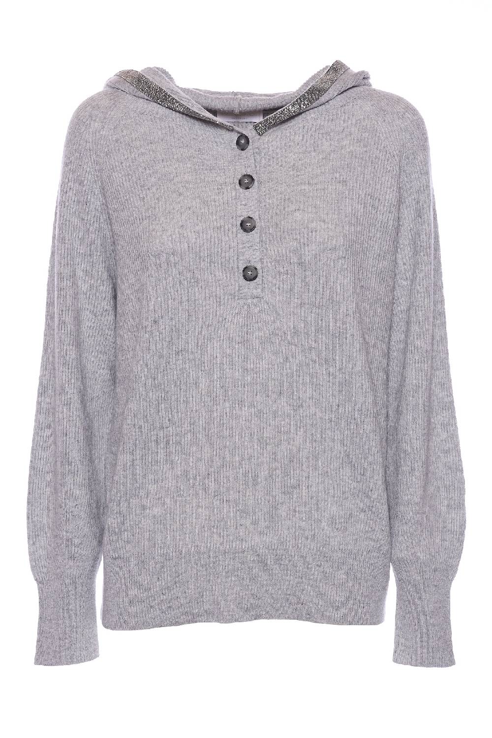 Rrocco Ragni Felpa Con Cappuccio E Monile