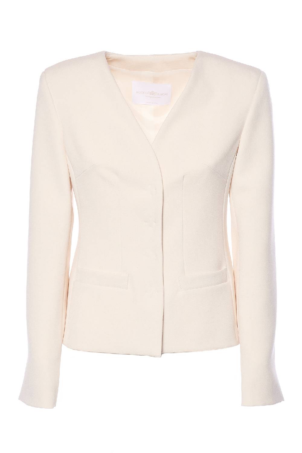 Rrocco Ragni Giacca In Misto Viscosa