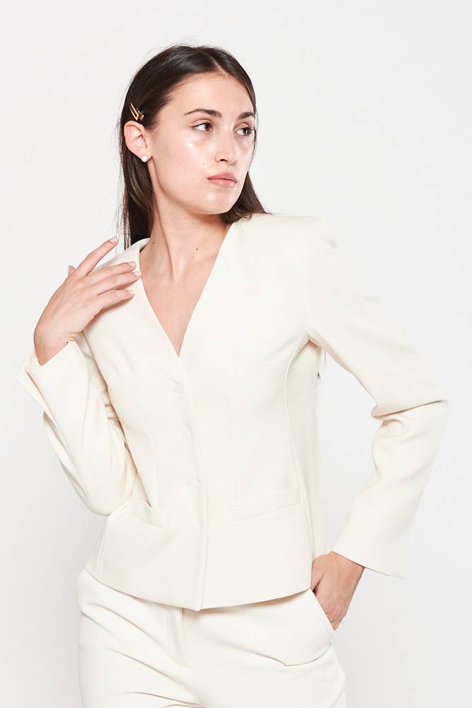 Rrocco Ragni Giacca in misto viscosa