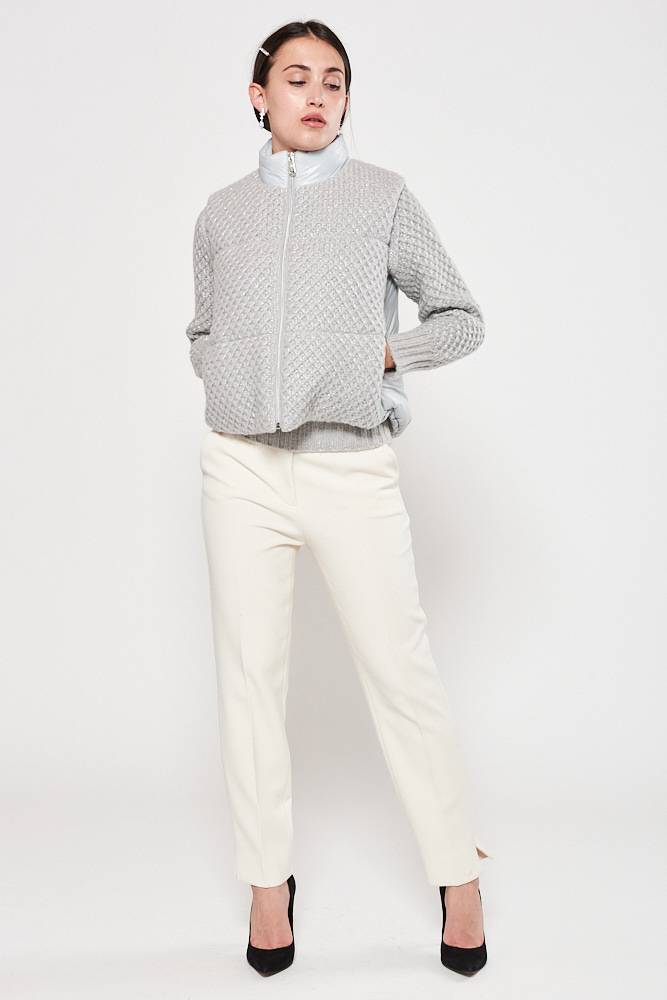 Rrocco Ragni Gilet In Lurex Imbottito