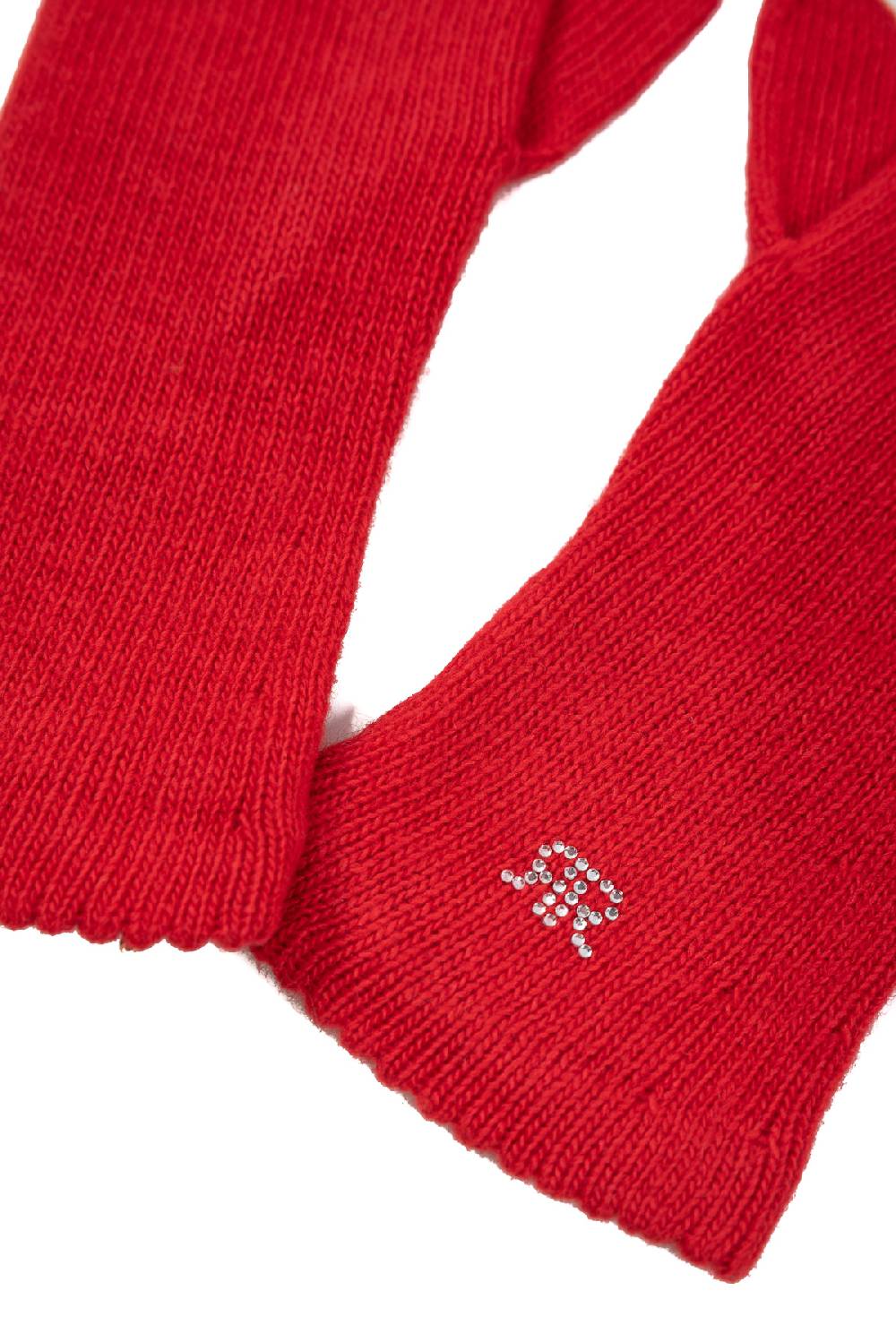 Rrocco Ragni Guanti In Misto Cashmere