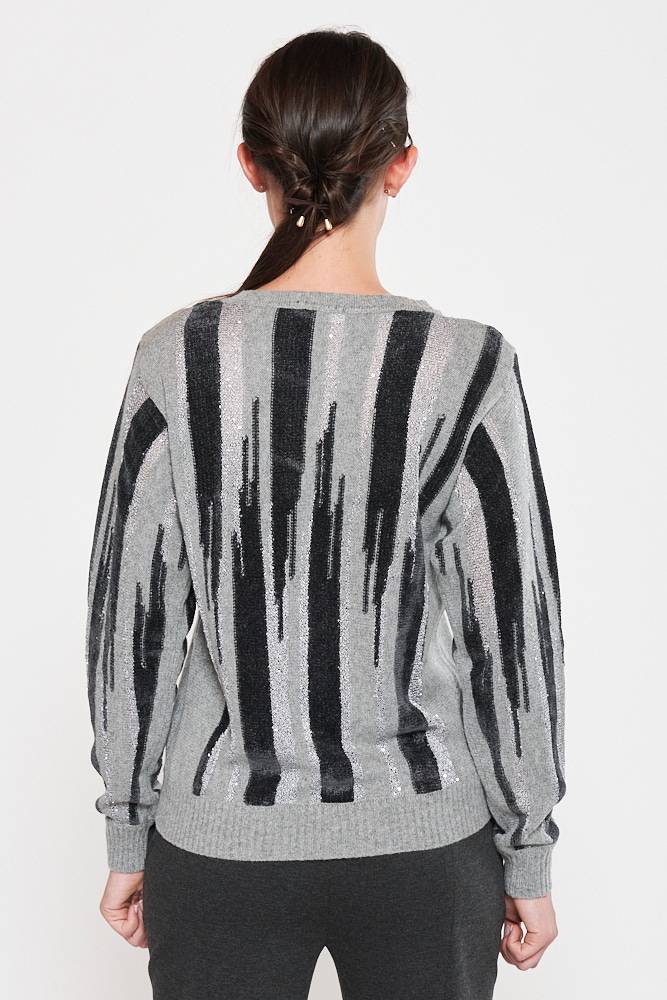 Rrocco Ragni Maglia A Girocollo Ad Intarsio