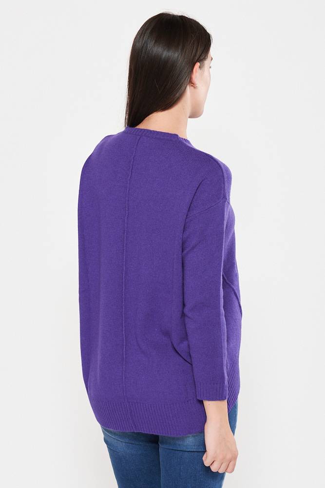 Rrocco Ragni Maglia A Girocollo Con Impunture