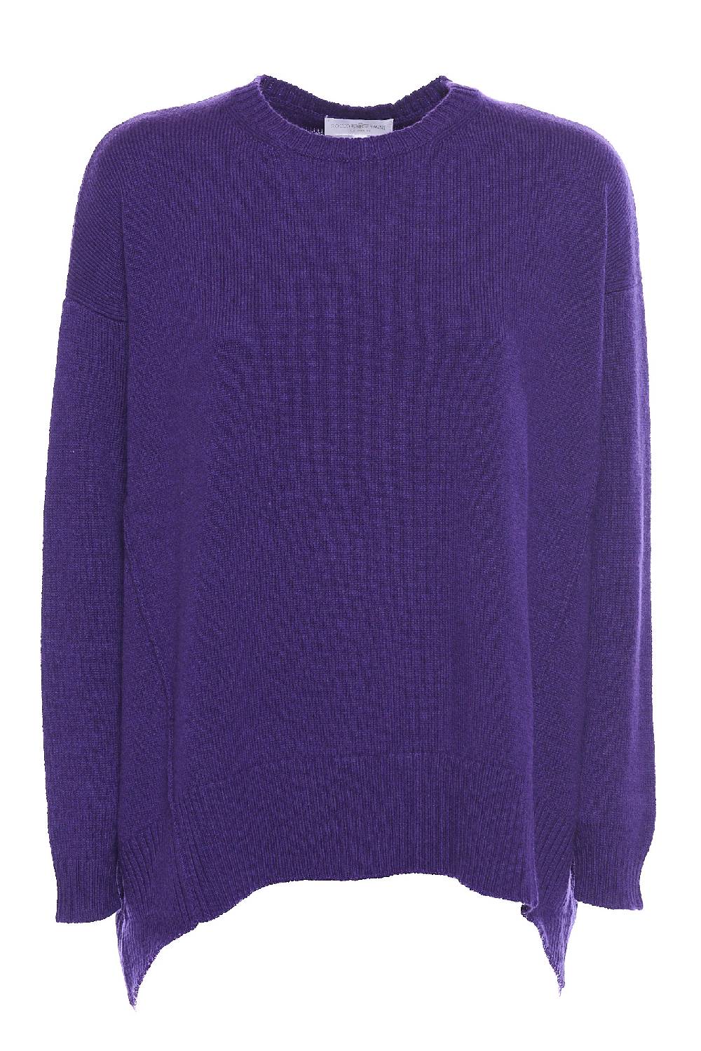 Rrocco Ragni Maglia A Girocollo Con Impunture