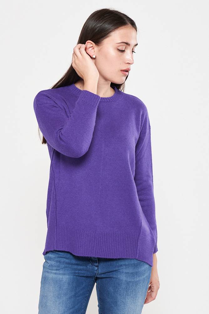 Rrocco Ragni Maglia a girocollo con impunture