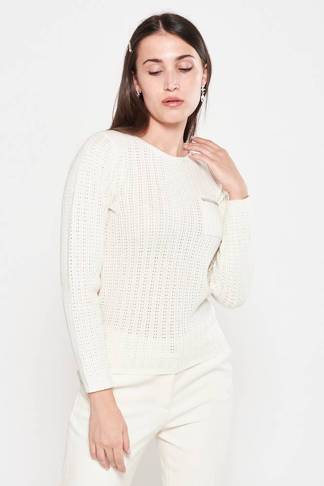 Rrocco Ragni Maglia a girocollo con monile