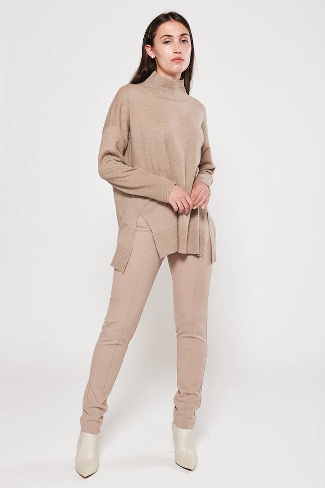 Rrocco Ragni Maglia Con Collo A Lupetto