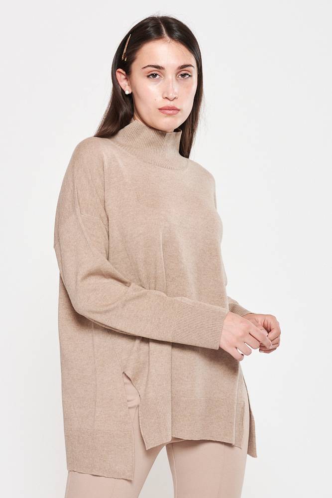 Rrocco Ragni Maglia con collo a lupetto