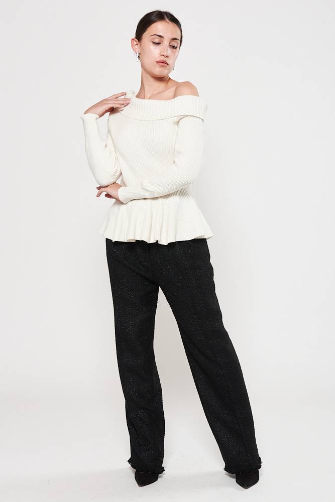 Rrocco Ragni Maglia Con Scollo A Barca