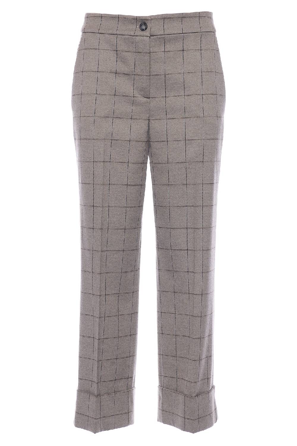 Rrocco Ragni Pantalone Con Risvolto