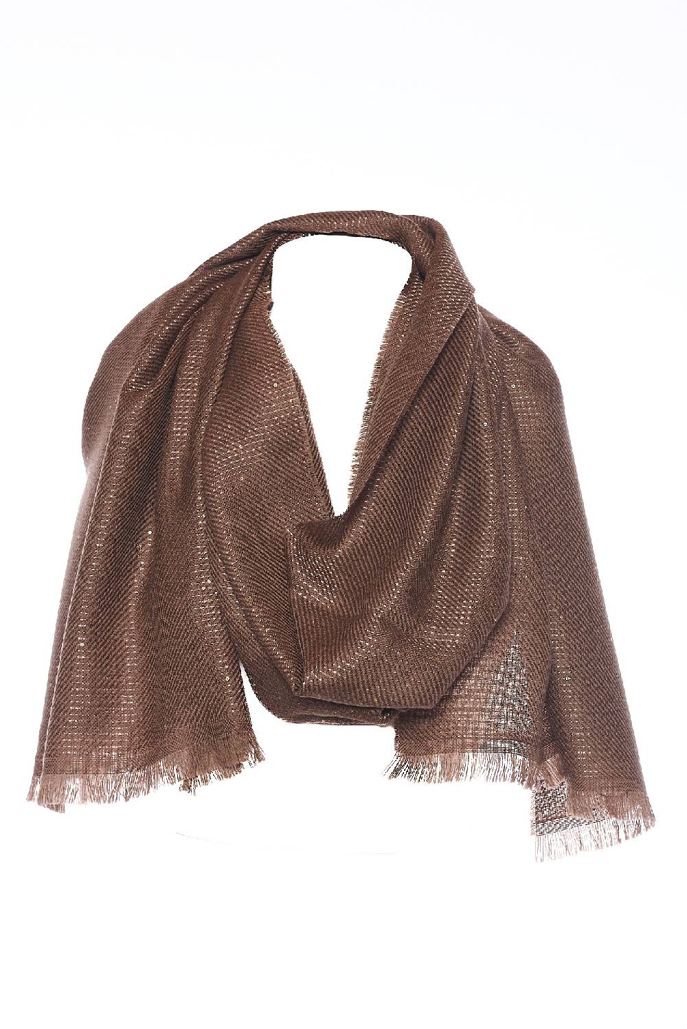 Rrocco Ragni Sciarpa con micropaillettes