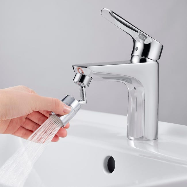 Leroymerlin Aeratore Aeratore Bubble Stream SPIN 2 Getti Cromo