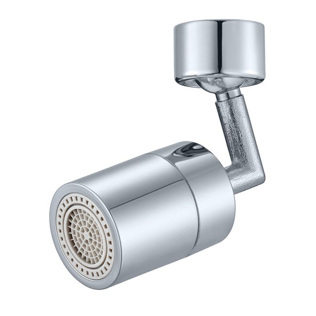 Leroymerlin Aeratore Aeratore Bubble stream SPIN 2 getti cromo