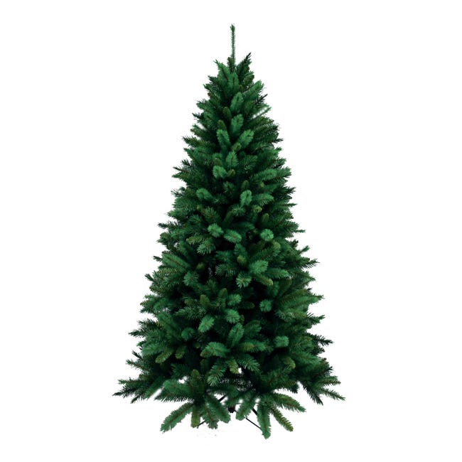 Leroymerlin Albero di Natale artificiale Livigno verde H 210 cm x Ø 119 cm