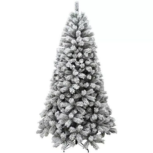 Leroymerlin Albero Di Natale Innevato 240cm Super Folto Effetto Neve Reale