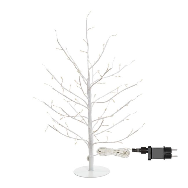 Leroymerlin Albero luminoso 108 lampadine bianco caldo H 45 cm
