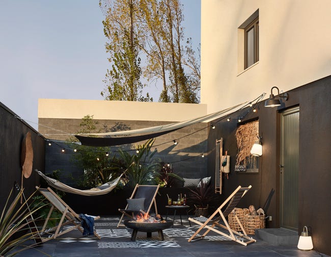 Leroymerlin Applique Classico Da Esterno Sarasota Nero INSPIRE IP44