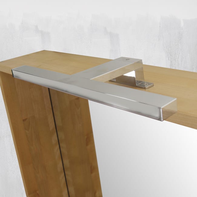 Leroymerlin Applique LED Bagno Moderno Slim 30 Cromo INSPIRE