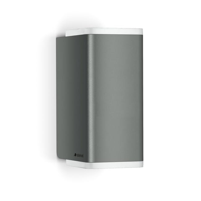 Leroymerlin Applique LED Moderno Da Esterno L 930 M Grigio Con Sensore Crepuscolare STEINEL IP44