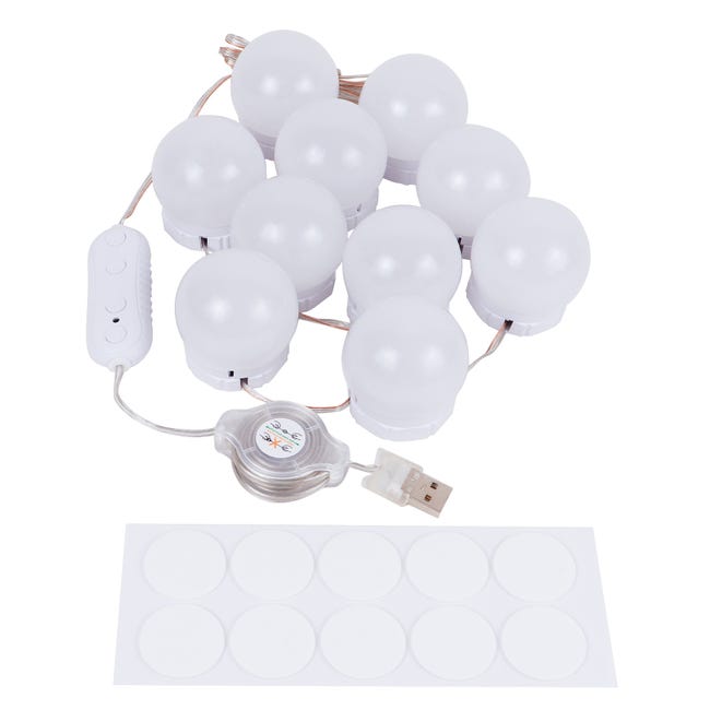 Leroymerlin Applique LED Moderno MIRROR Bianco Dimmerabile ARTE CONFORT