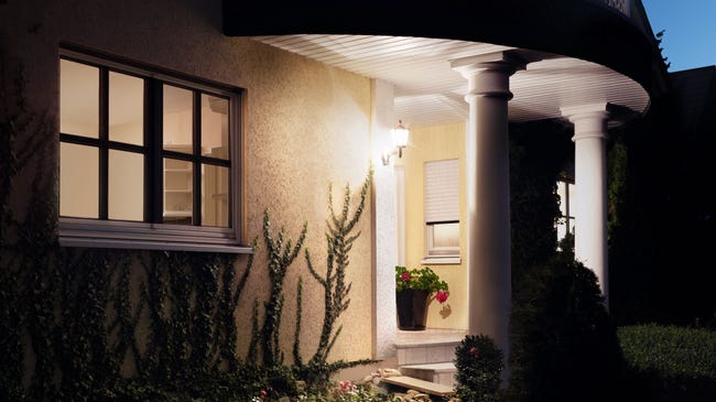 Leroymerlin Applique Moderno Da Esterno Lant Nero Con Sensore Di Movimento STEINEL IP44