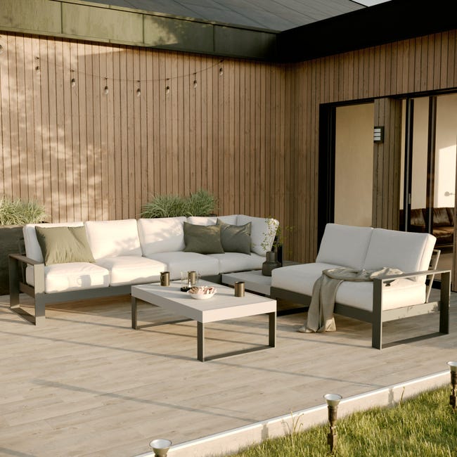 Leroymerlin Applique Moderno Da Esterno Montreal Grigio INSPIRE IP44