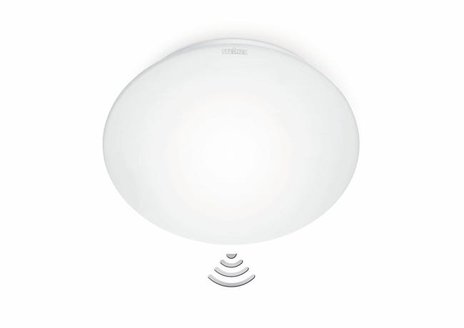 Leroymerlin Applique moderno da esterno RS16L bianco con sensore di movimento STEINEL IP44
