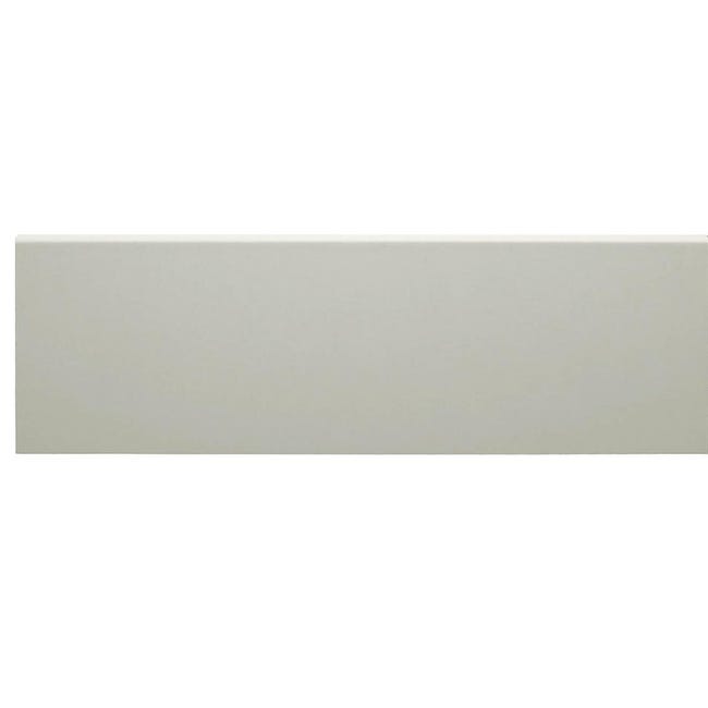 Leroymerlin Battiscopa Classic In Mdf Bianco Sp 10 Mm X H 6.5 X L 220 Cm 10 Pezzi / 22 M